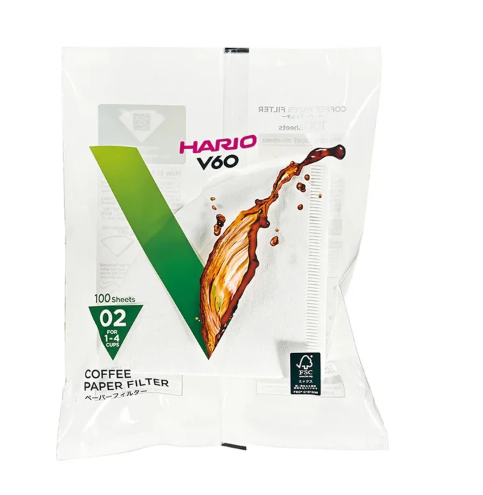 Filtros de papel V60 02 — 100 unidades — D'Panas Coffee